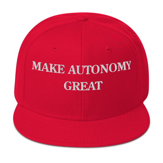 Make Autonomy Great Hat (Red) - The Road to Autonomy